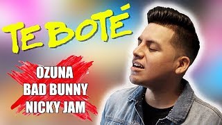 Te Bote Remix - Bad Bunny, Ozuna, Nicky Jam (Letra Lyrics Ingles English)
