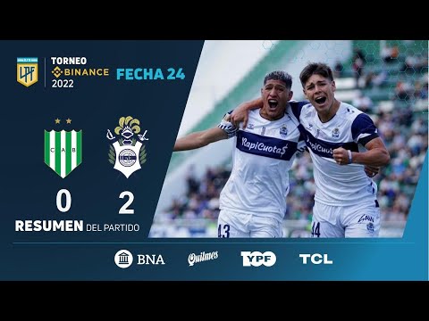 #TorneoBinance | Fecha 24 | resumen de Banfield - Gimnasia