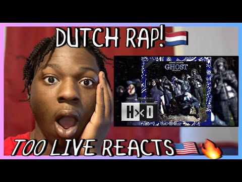 AMERICAN REACTS to DUTCH RAP/DRILL! #SK6 Jxrrski x Sluiper - Ghost ( Prod. JJBeatZ) | Y.ABK | #HxD