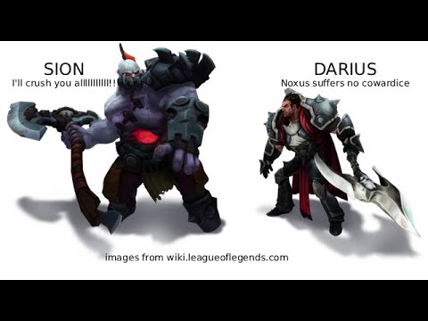 Baron Lane Shenanigans - Sion vs Darius top