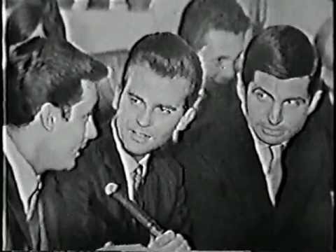 George Hamilton & Jack Jones-Dr Pepper Celebrity Party (1963)