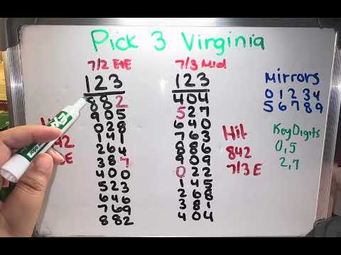 Virginia Lottery Com Pick 3