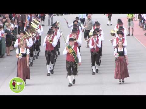 Trachtenkapelle Pötting - Bezirksmusikfest Gaspoltshofen 2016 | Marschmusik | Blasmusik |