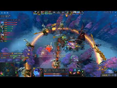 Dota 2 Raven [ Monkey King ] vs Gabbi [ Puck ] moment. Puck and Nightstalker kite Monkey King