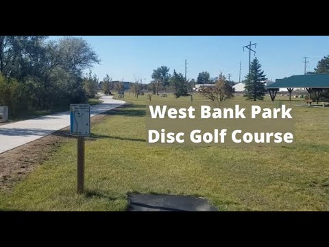 West Bank Disc Golf Course - In Great Falls Montana - Full Version