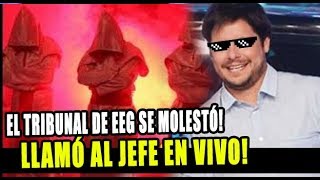 GIAN PIERO DIAZ LLAMÓ &quot;JEFE&quot; AL TRIBUN4L DE ESTO ES GUERRA Y REACCIONÓ ASI