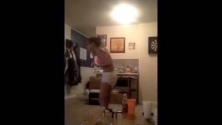Sexy Drunk girls trying to dance