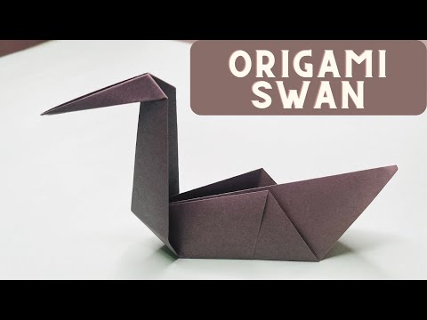 Origami Swan | Easy Origami Animals