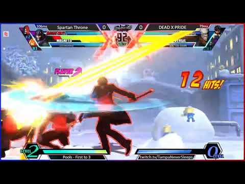 TNS UMvC3 #32 Dead X Pride vs Spartan Throne (Wolverine/Dormammu/Iron Fist)