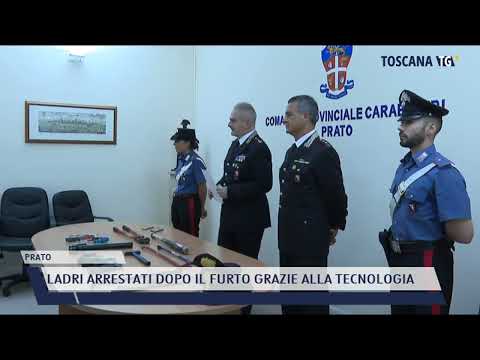 2022-07-09 PRATO - LADRI ARRESTATI DOPO IL FURTO GRAZIE ALLA TECNOLOGIA
