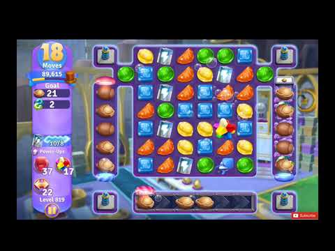 Wonka's World of Candy Level 819 NO BOOSTERS - A S GAMING ✔