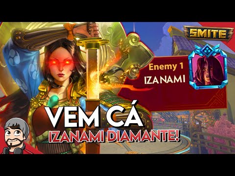 VEM CÁ IZANAMI DIAMANTE! AMATERASU - Ranked Duelo - ⚡ Smite BR