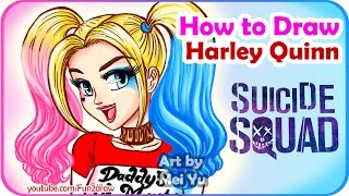 How to Draw Anime, Manga Harley Quinn