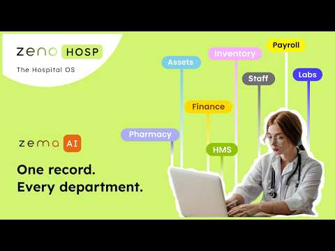 ZenoHosp — Hospital Management Software for Indian Hospitals | Full Platform Walkthrough