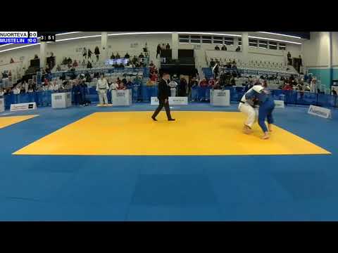 Judo Baltic Sea Championships 2020: M-100: NUORTEVA - MUSTELIN