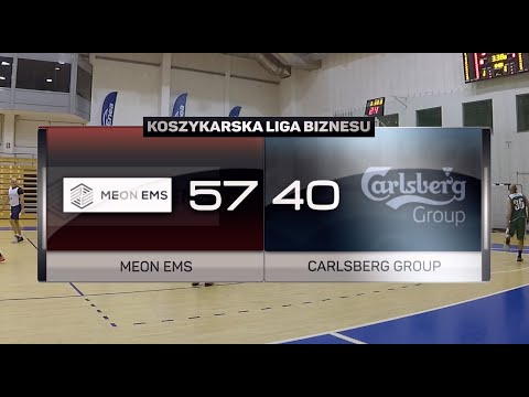 Meon EMS vs Carlsberg Group - 17 kolejka - I Liga Poznań - Koszykarska Liga Biznesu