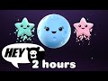 Hey Bear Bedtime - Mindful Moon and Sleepy Stars - 2 hours - Bedtime Video