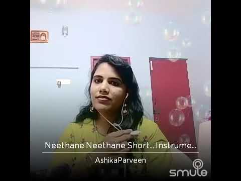 Ashika Parveen neethaney neethaney Ashika smule version