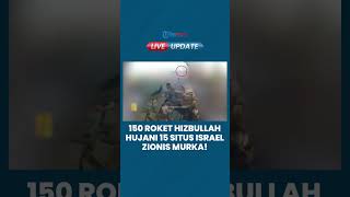 150 Roket Hizbullah Hujani 15 Situs Militer Israel, Serangan Seusai Komandan Senior Tewas