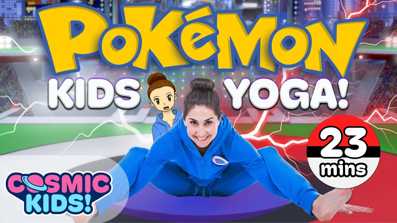 Pokemon! | Fun Kids Exercise Videos | A Cosmic Kids Yoga Adventure