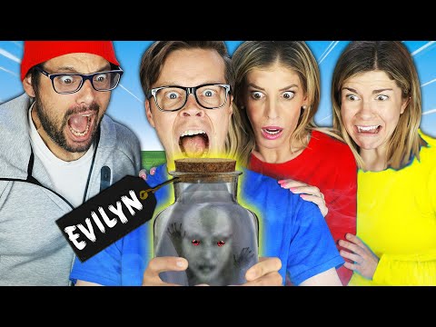 We Trapped the Evil Ghost Evilyn Living in Our House!
