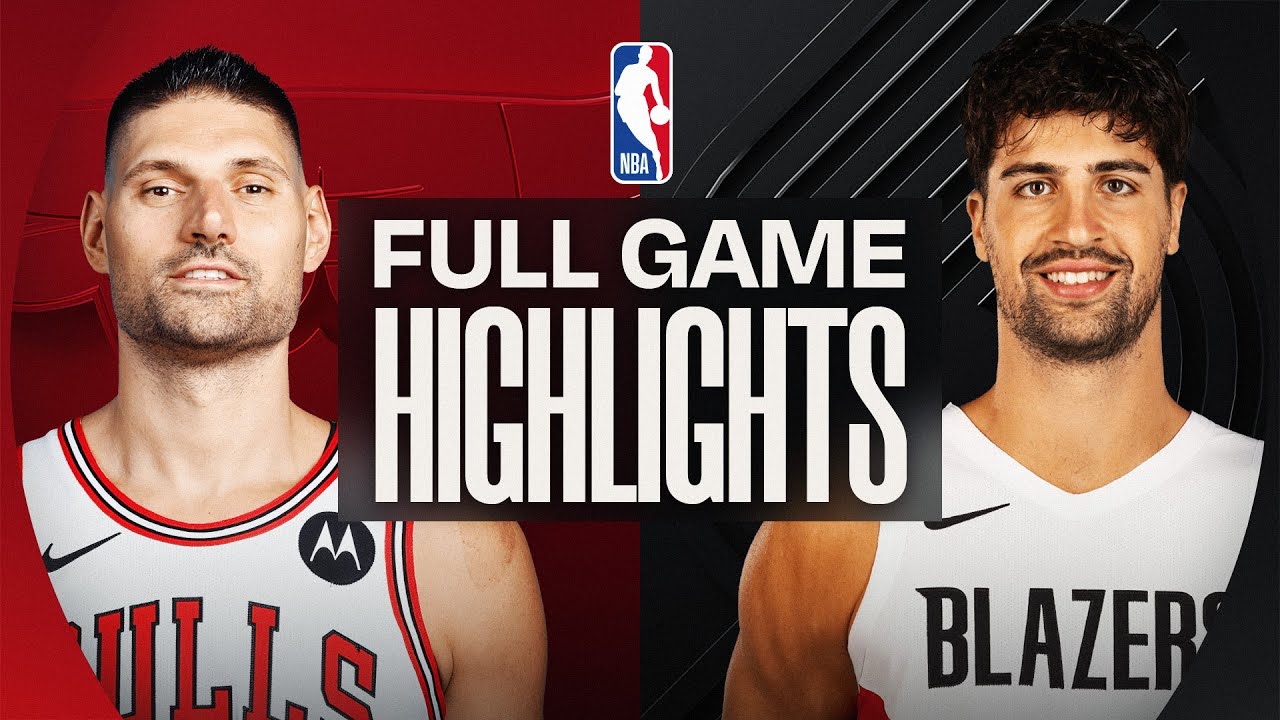 BULLS at TRAIL BLAZZERS | FULL GAME HIGHLIGHTS | November 19, 2025