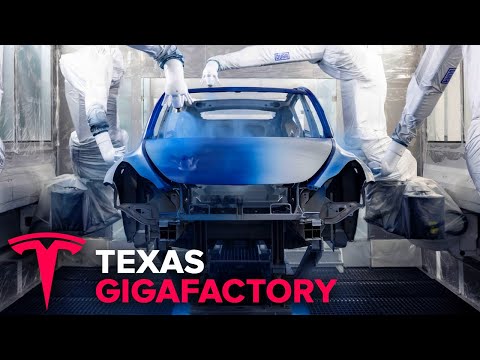 Inside Tesla's INSANE Texas Gigafactory!
