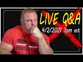LIVE Q&A with The Mountaindog1 (John Meadows) 3pm est
