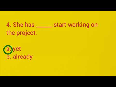 Already vs. Yet || English Grammar