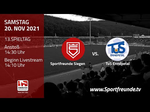 Sportfreunde Siegen gegen TuS Ennepetal, 20.11.2021 Leimbachstadion Siegen