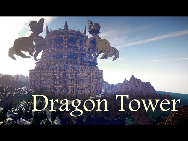 Dragon Tower (Part of Dragon Survival Map) Minecraft Map