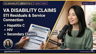 VA Disability: STI Residuals and Service Connection — Hepatitis C, HIV, and Secondary Claims