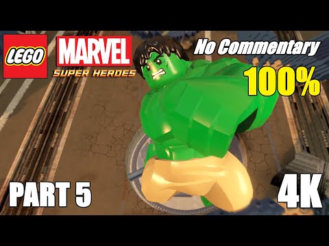 LEGO Marvel Super Heroes (PC) – Part 5 | 100% Full Playthrough [4K No Commentary]