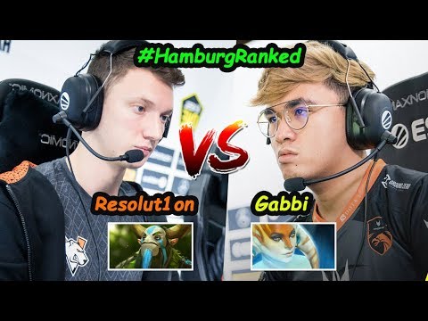 TNC Gabbi [Naga Siren] Carry vs VP.Resolut1on [Nature Prophet] Hamburg Ranked Dota 2 7.22 Gameplay