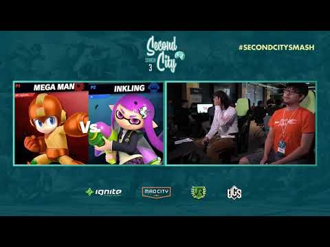Second City Smash 3 POOLS - dB | yeti (Mega Man) vs ArmoredX (Inkling)
