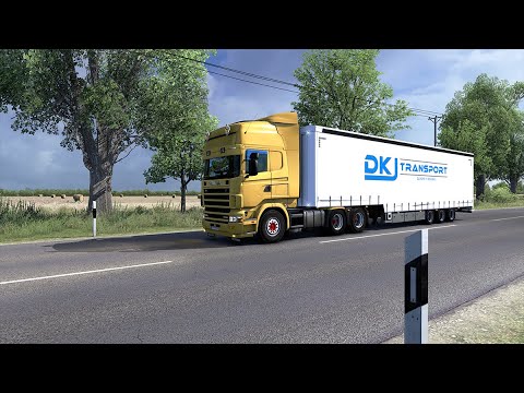 [ETS2 1.36] Euro Truck Simulator 2 - Scania 164L V8 - Craiova to Giurgiu border