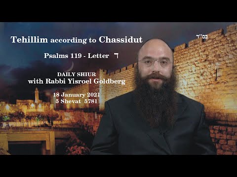 TEHILLIM according to CHASSIDUT - Tehillim 119 Letter ד - Lesson 1