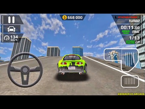 Car Driving Simulator - Stunt Ramp: Smash Car Hit - Urban Sport Car Driving - Android GamePlay 3D