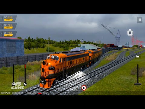 Train DEM GR7 Coal Transport - Train Simulator PRO USA NEW UPDATE Gameplay