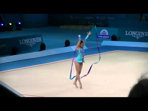 Castillo Galindo Rut (MEX)  ribbon  World Championships RG 2013 Qual