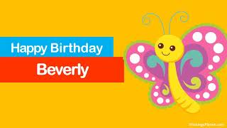 Happy Birthday to Beverly