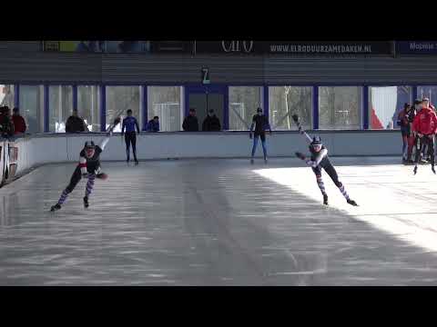 NK Supersprint 100m(2) HC -  Mats Westra - Niek Bijma