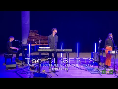 The Gilberts - Ticket to Ride (The Beatles cover) live @ Halifax Central Library