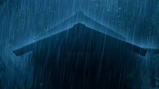 ⚡ Strong Rain Thunderstorm Sounds for Sleeping | Heavy Rain & Intense Thunder on Old House at Night