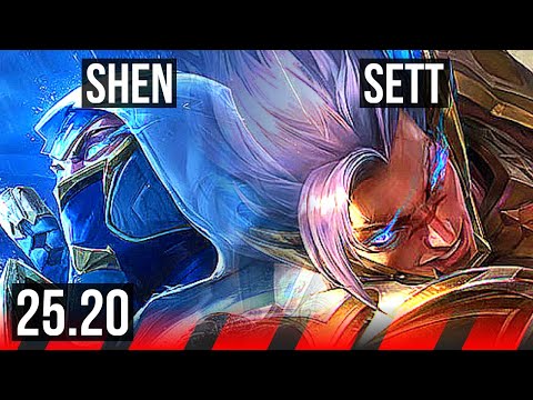 SHEN vs SETT (TOP) | 4/2/16 | EUW Master | 25.20