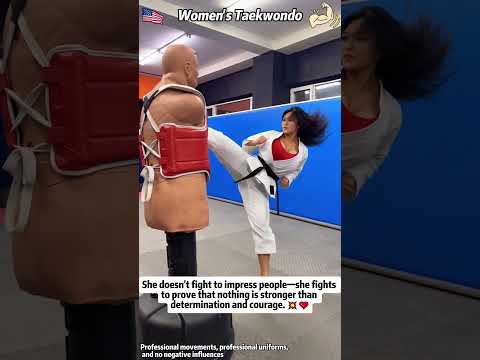 Incredible Women’s Taekwondo Techniques#Taekwondo #GirlPower #MartialArts #CombatSkills #shorts