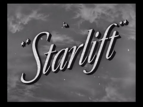 Starlift (1951) - Main Title & Ending Card "Titles" - (WB - 1951)