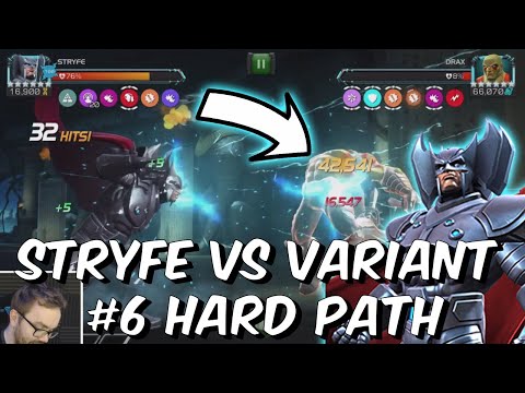 Stryfe DEMOLISHES Variant #6 HARD PATH - Villains Variant - Marvel Contest of Champions