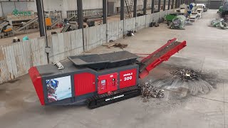 [Car Scrap Yard] Mobile Shredder for Automotive Dismantling Recycling