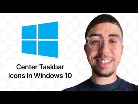 How to Center Taskbar Icons in Windows 10